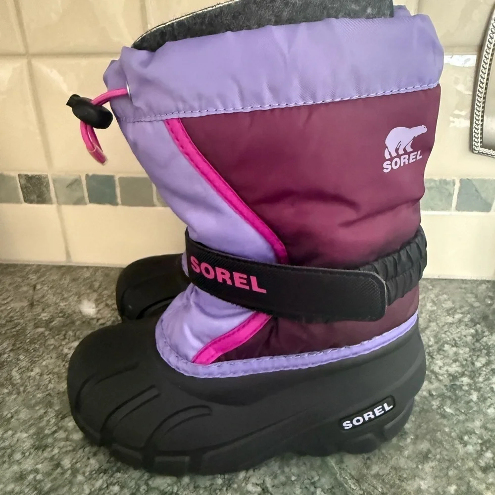 Sorel Green Winter Boots kids